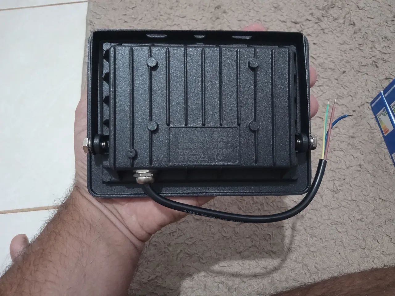 Refletor Leds branco 220v 50w Marca da Jortan - Foto 4