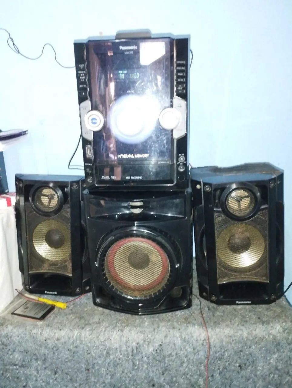 Som Panasonic com USB receptor bluetooth e FM - Foto 5