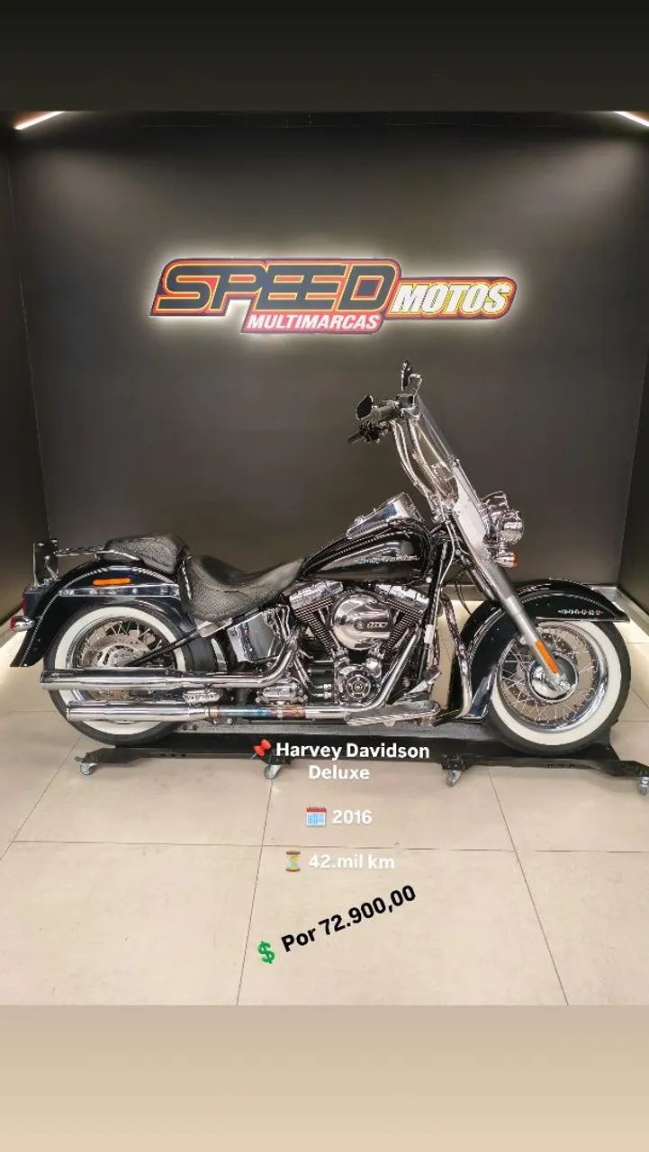 Harvey Davidson softail Deluxe  - Foto 2