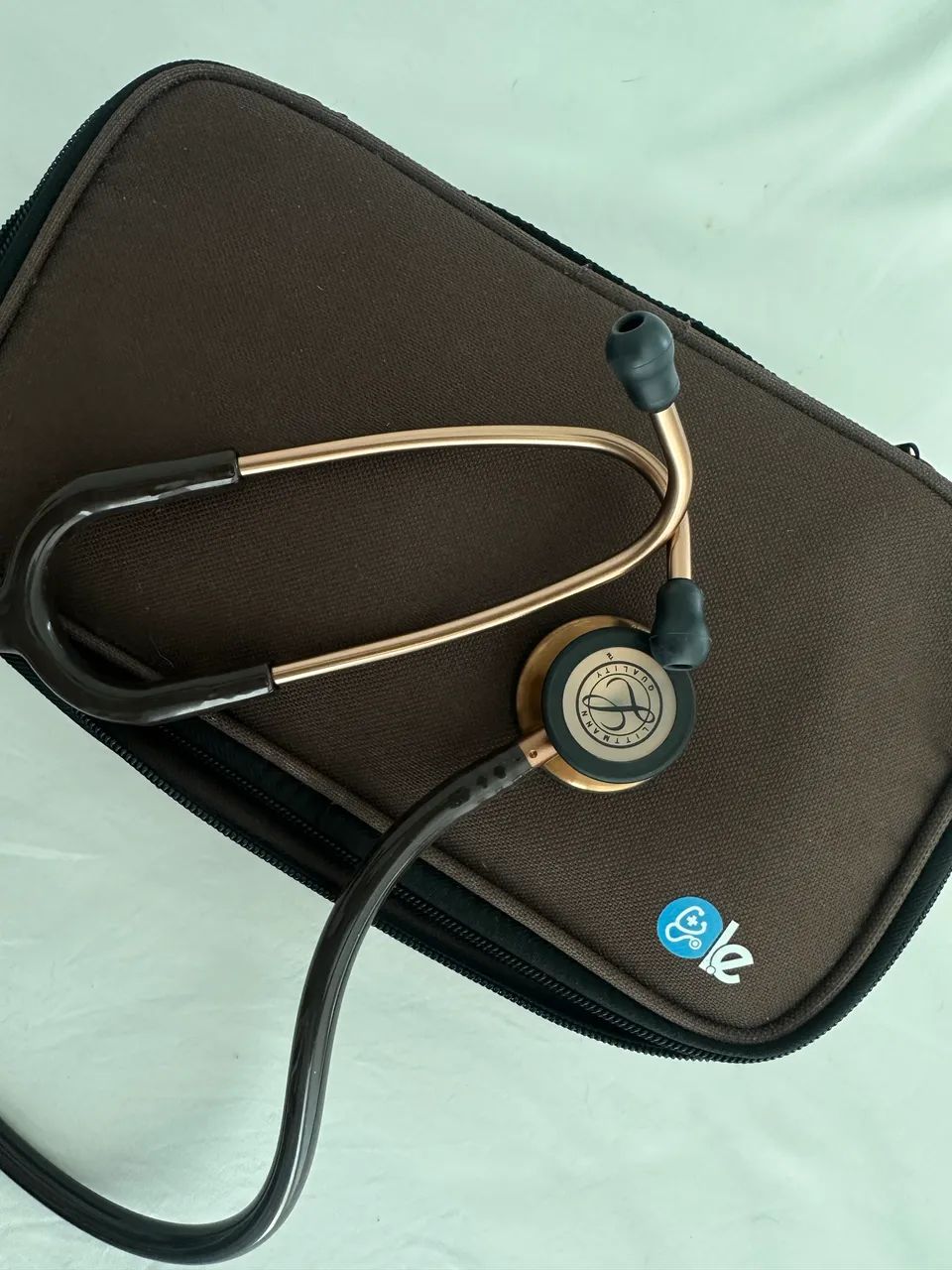 Kit Estetocopio Classic lll Chocolate 5809 + Esfigno + Case + Lanterna - Foto 3