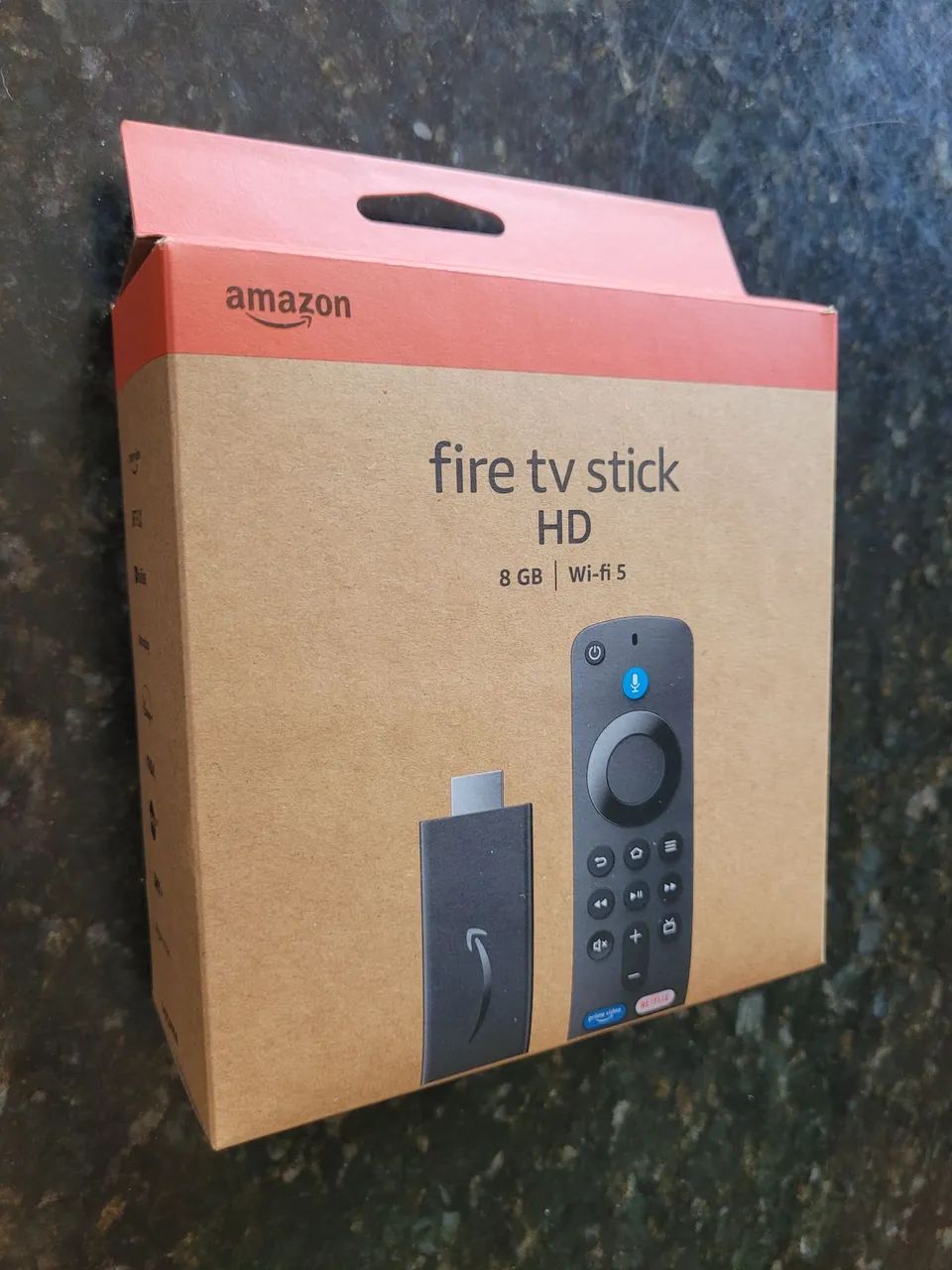 Fire TV Stick HD | Android 8GB | Comando de Voz Alexa | Completo na Caixa