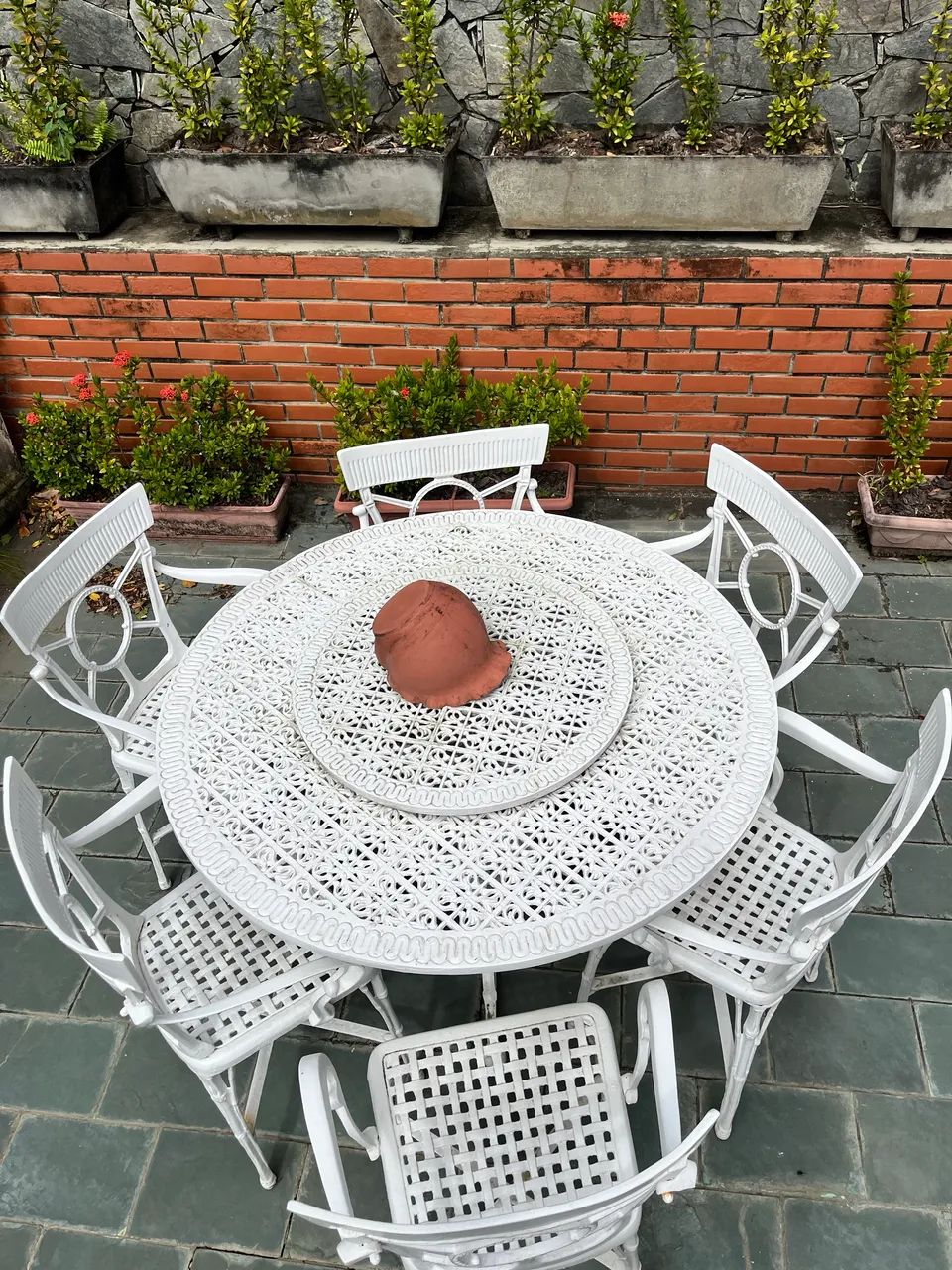 Conjunto de mesa para área externa - Foto 4