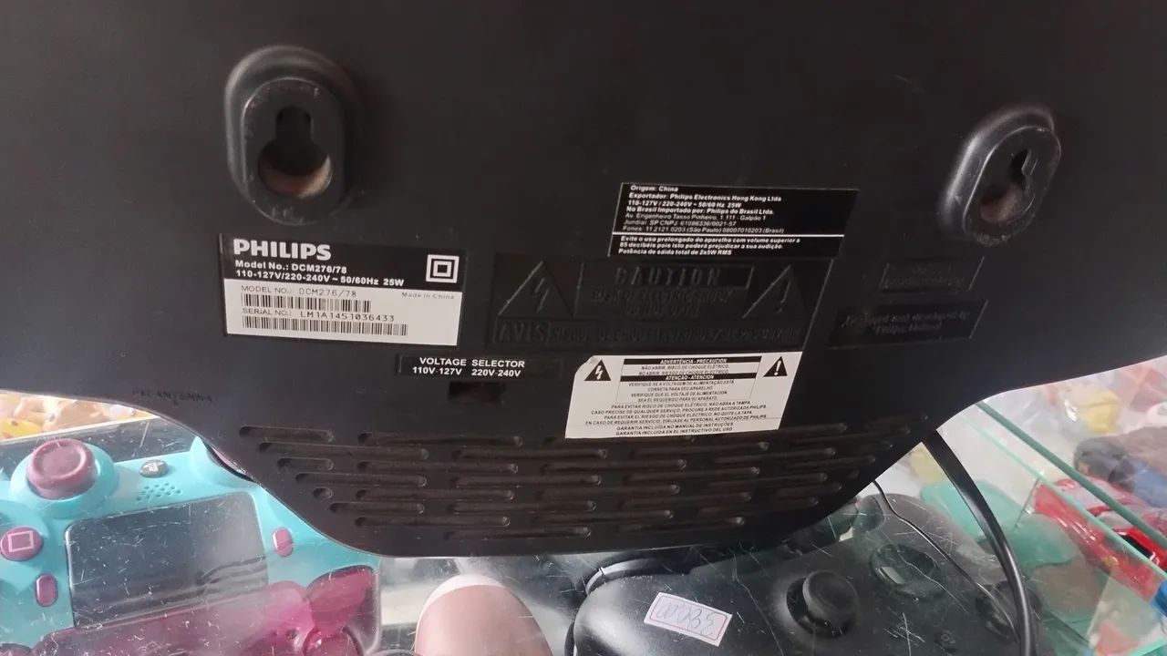 PHILIPS  Model No.: DCM276/78  cd usb fm - Foto 4
