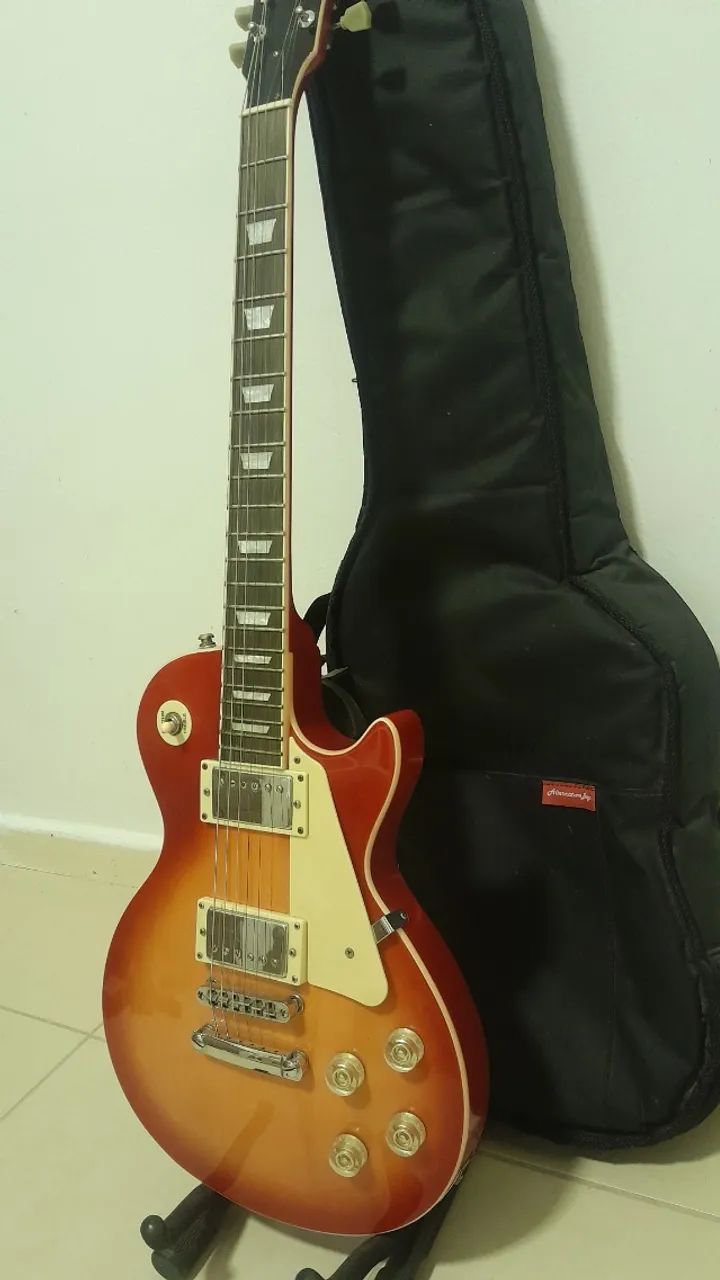 Guitarra Les Paul Super Michael Conservada e Blindada - Foto 4