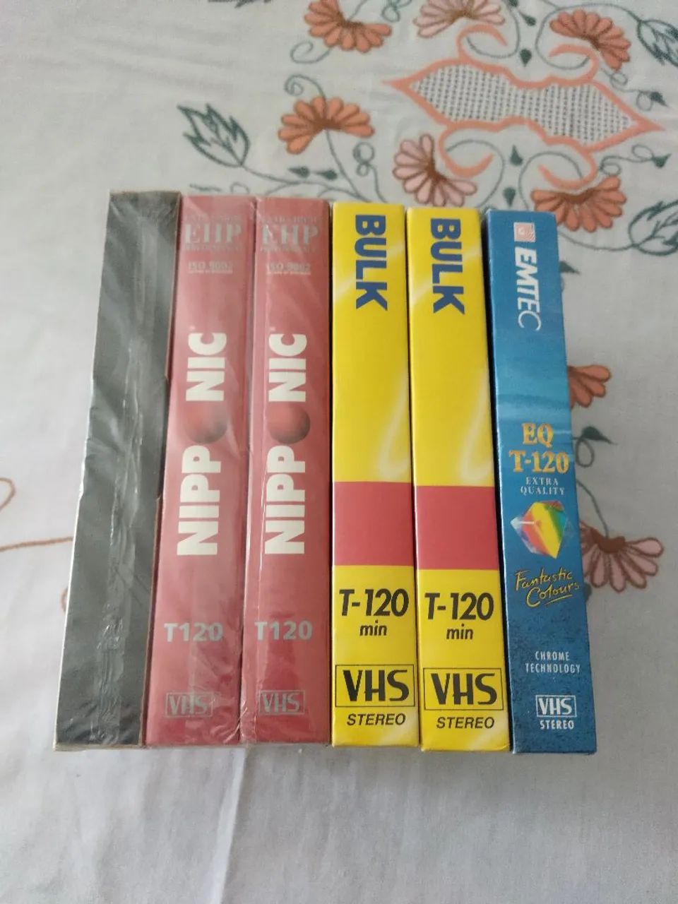 Fitas VHS virgem