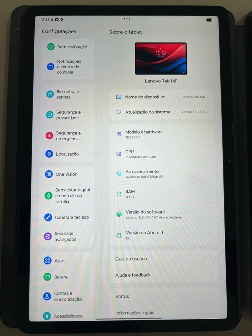 Tablet Lenovo Tab M11 - Foto 5