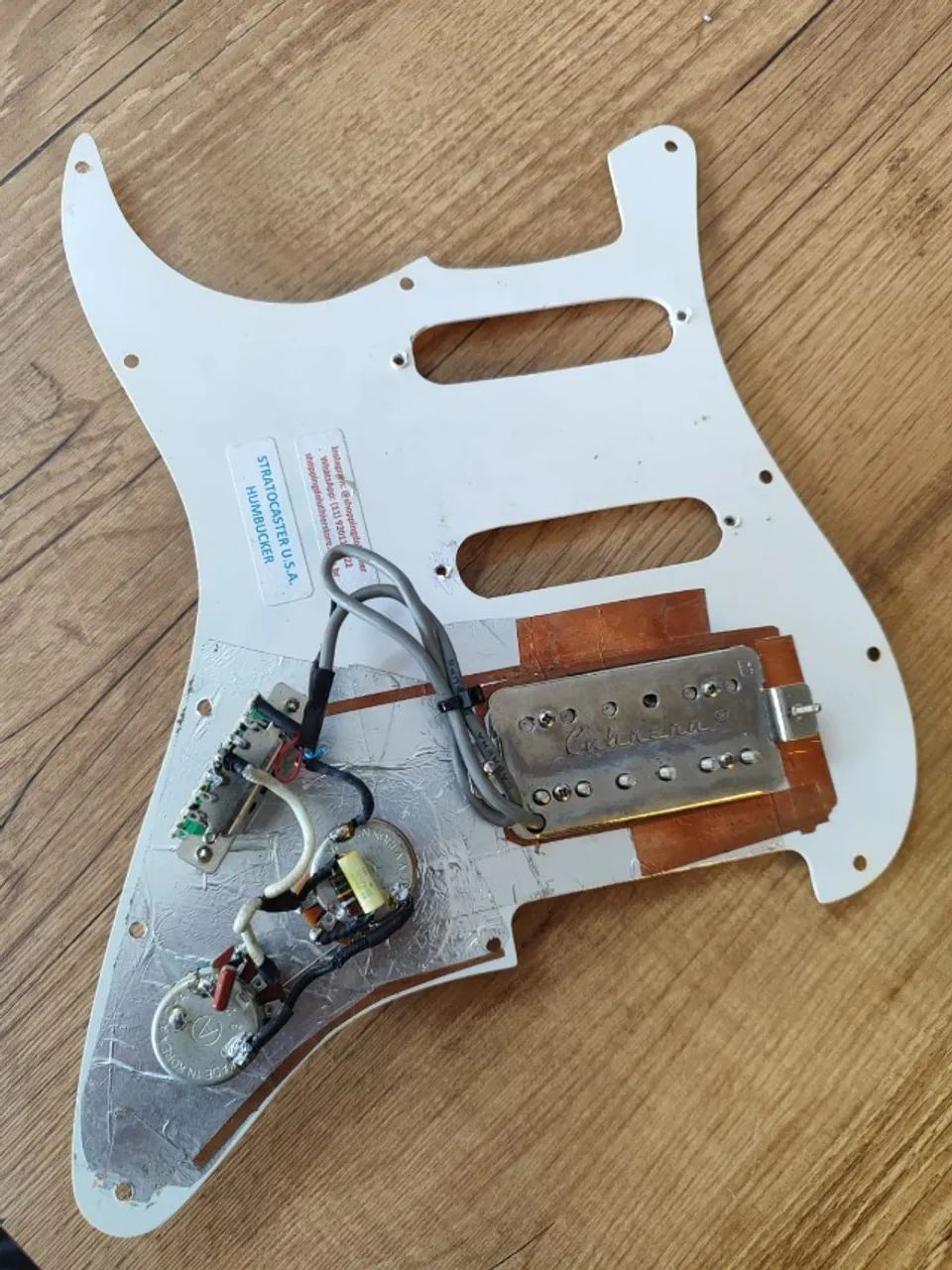 Escudo Strato com Humbucker Cabrera - Foto 3