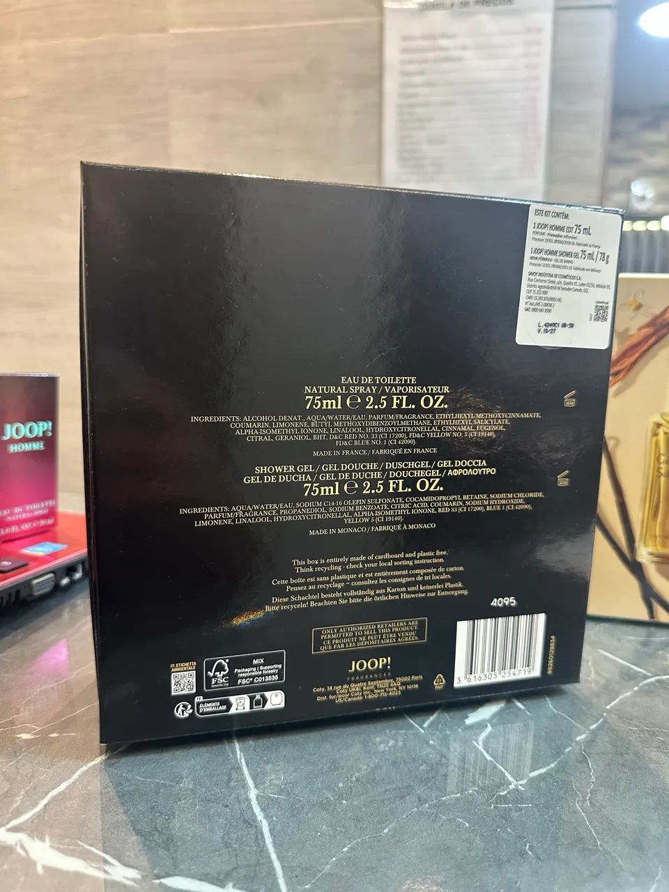 Coffret Joop! Joop Kit - Perfume EDT + Gel de Banho Kit - Foto 4