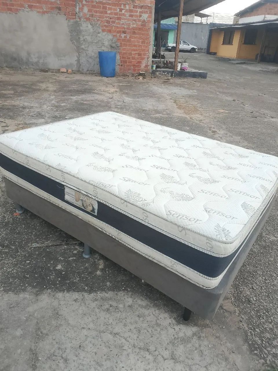 Cama box casal 