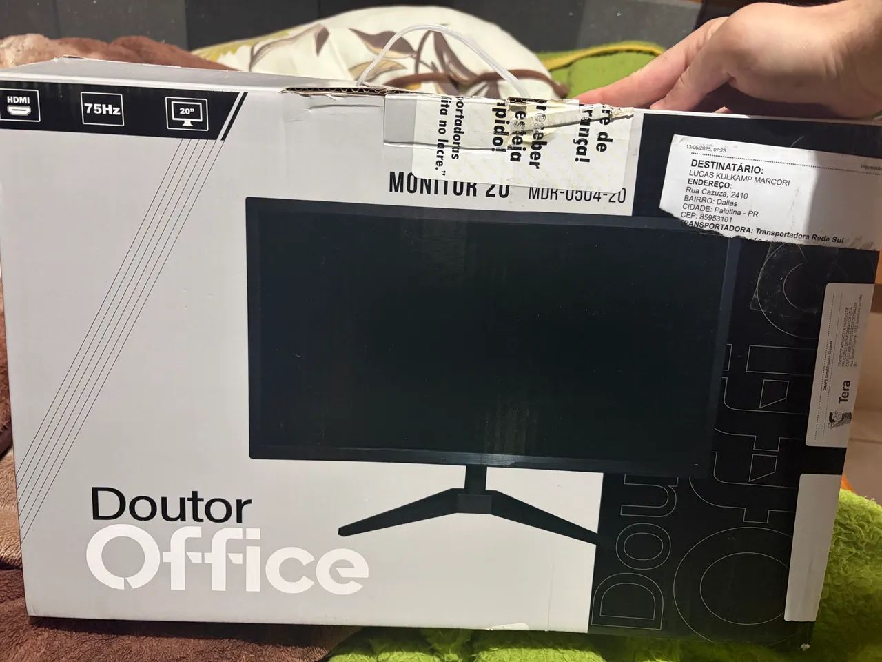 Monitor 20 polegadas Doutor Office 70hz 2 portas HDMI - Foto 5