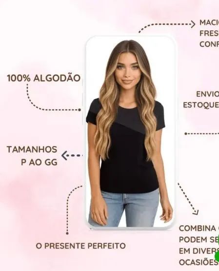 Tchirts vermelha em algodão  - Foto 4