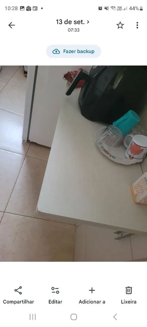 Mesa planejada q dobra 