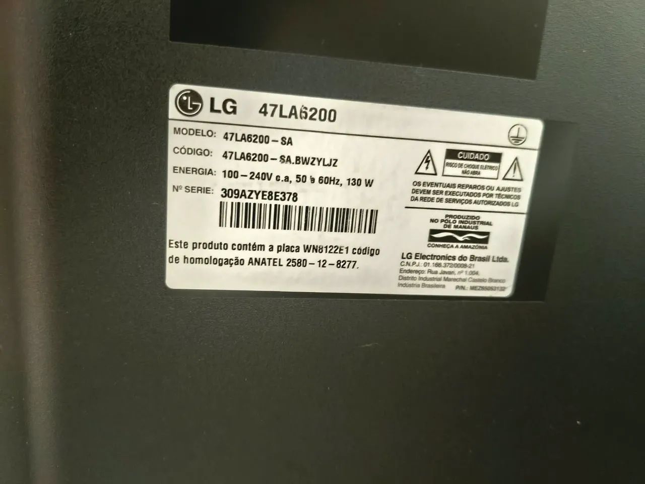 TV LG 47 polegadas  - Foto 2