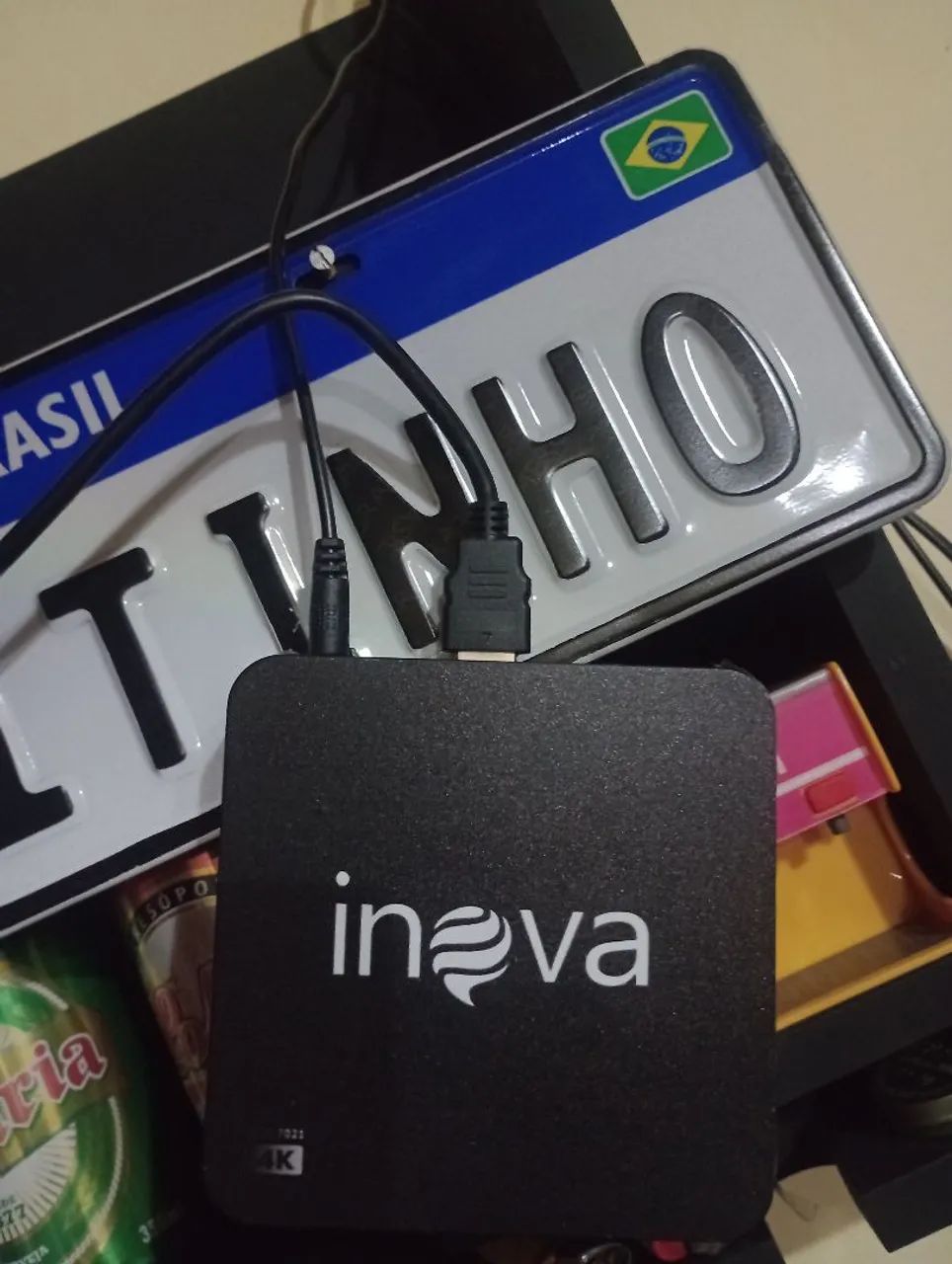 Vendo televisão 32 polegadas não é smart mas acompanha um aparelho que vira smart  - Foto 2
