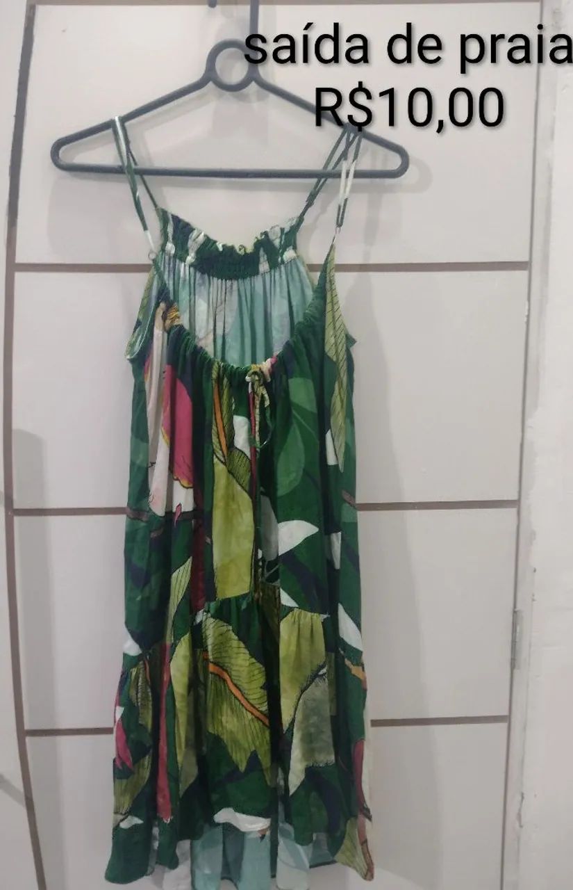 Dois vestidos curtos -R$20,00 os dois  - Foto 2