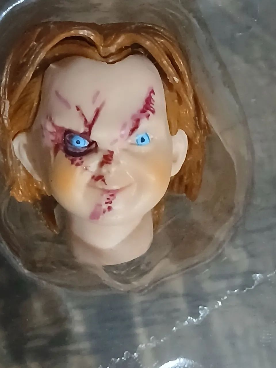 Boneco Churky colecionavel articulado azul !! - Foto 4