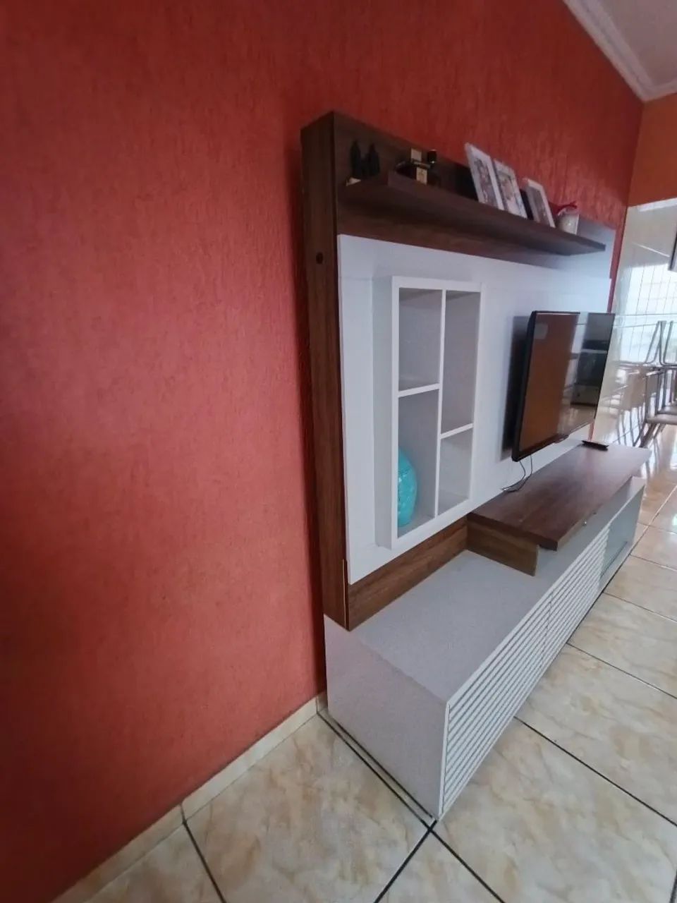 Estante Home para TV até 65 Polegadas com LED Eldorado Linea Brasil - Foto 3