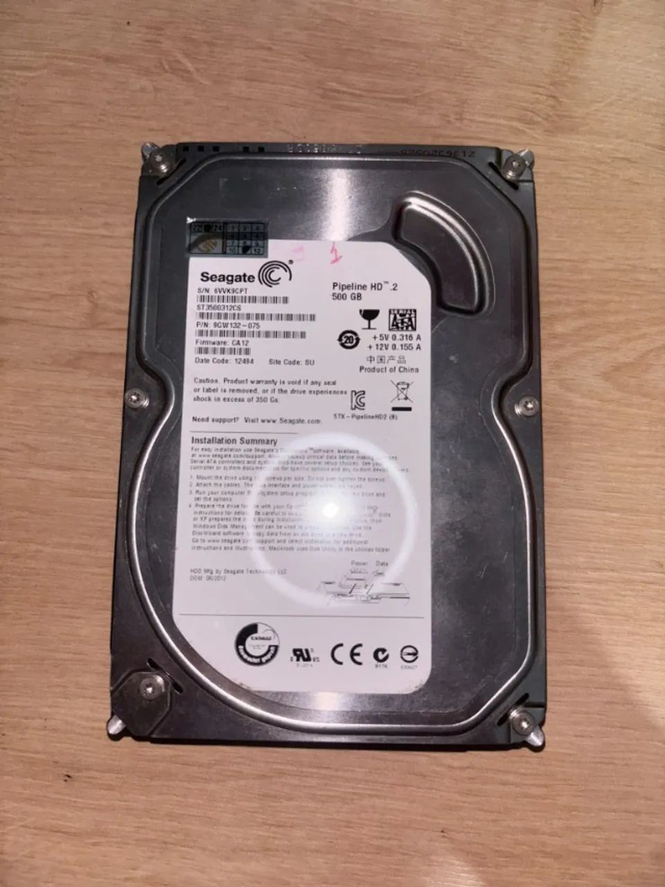 Lote de 12 HDs (Desktop 3.5" e Notebook 2.5") - Foto 2