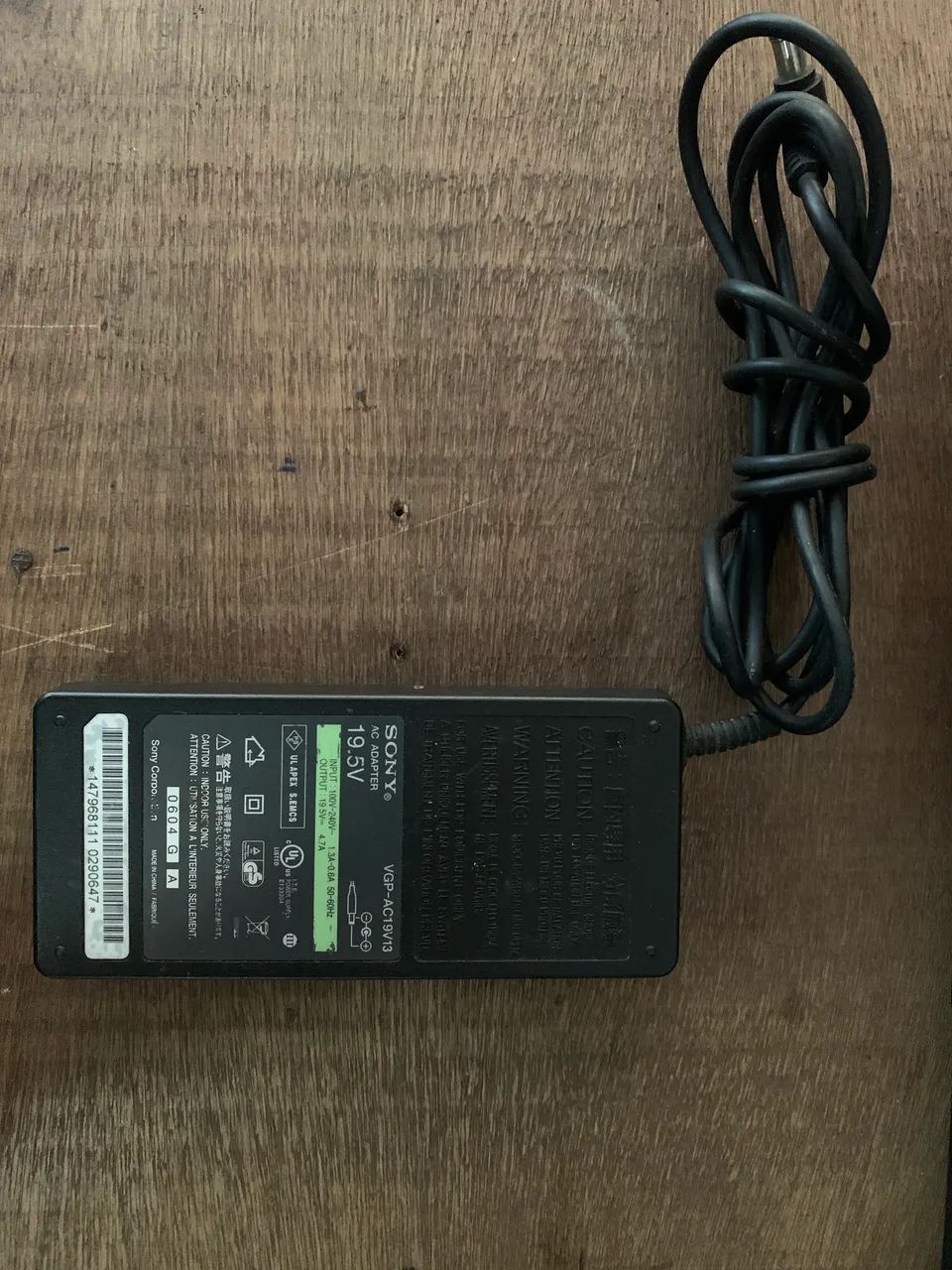 FONTE 19.5V SONY ORIGINAL