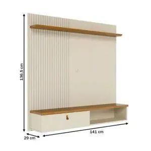 Painel Iris Cinamomo/Off White - Foto 3