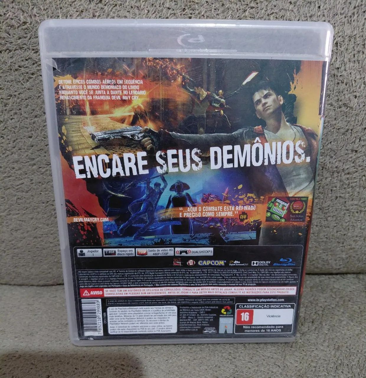 Jogo DMC Devy May Cry Ps3 - Foto 4