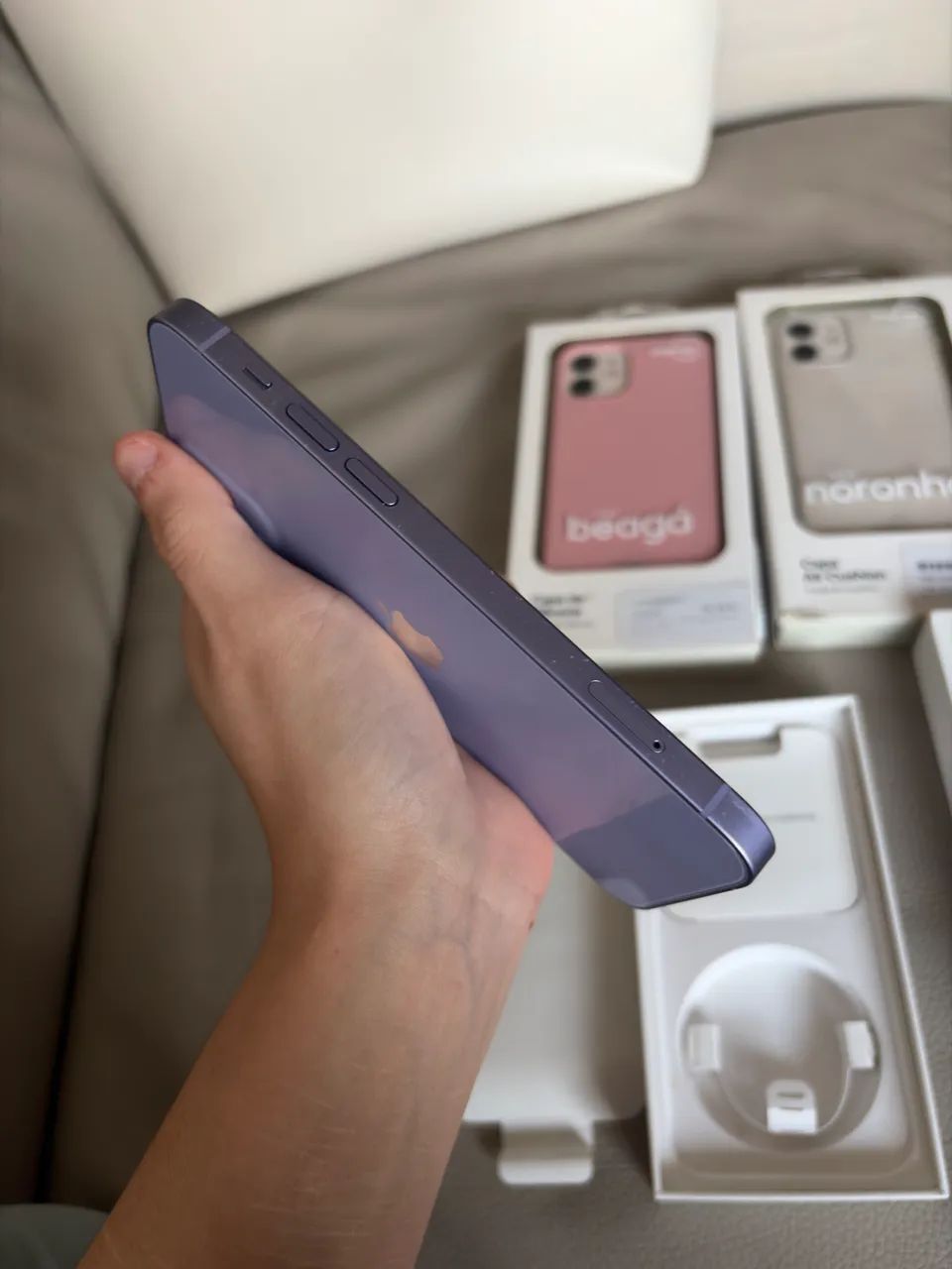 iPhone 12 128GB - Roxo  - Foto 3