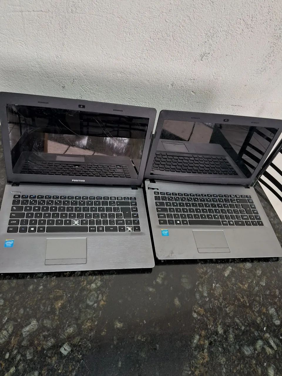 Vendo 2 notebook positivo Com defeito, mas ambos da sinal de vida R$ 449