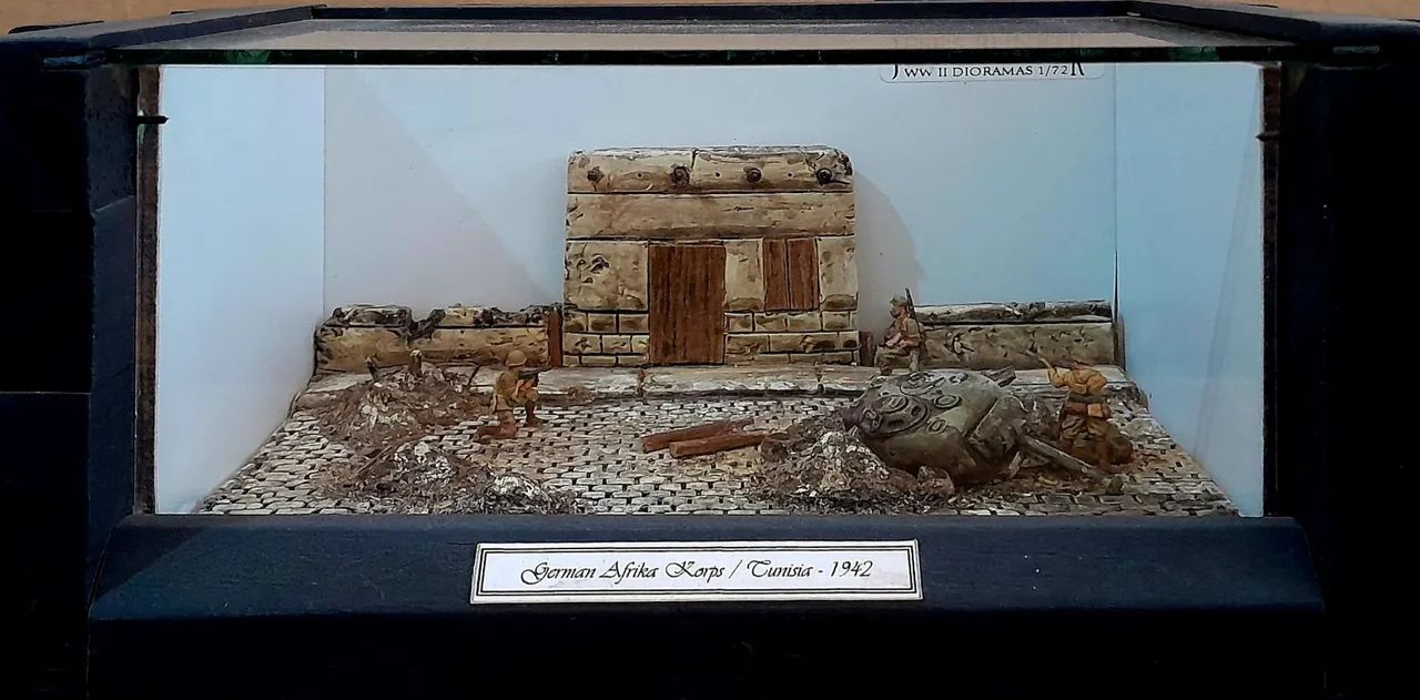 Diorama/Vinheta 1/72 Jeff's Bunker - Foto 5