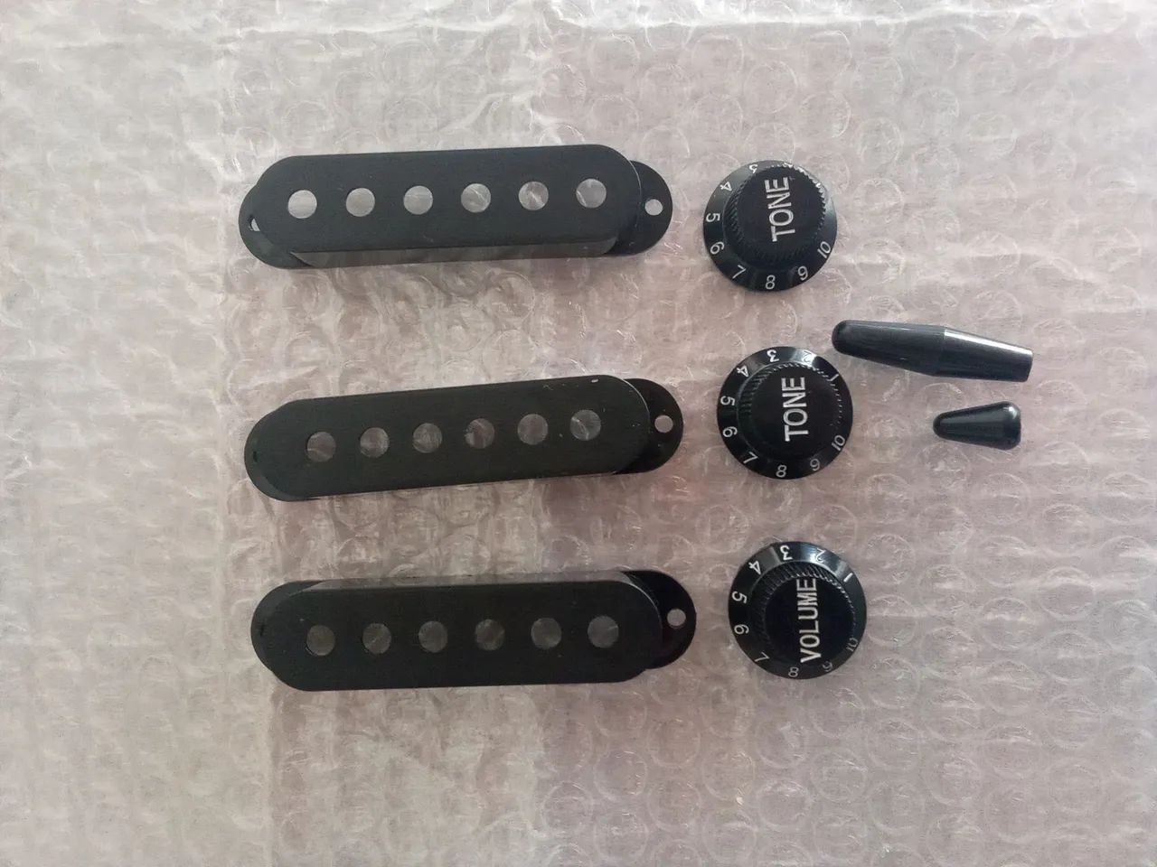 Kit knobs estrato preto novo  - Foto 4