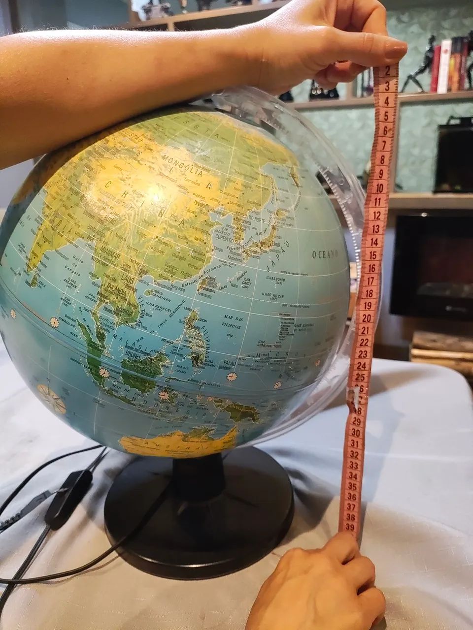 Globo terrestre luminoso  - Foto 4