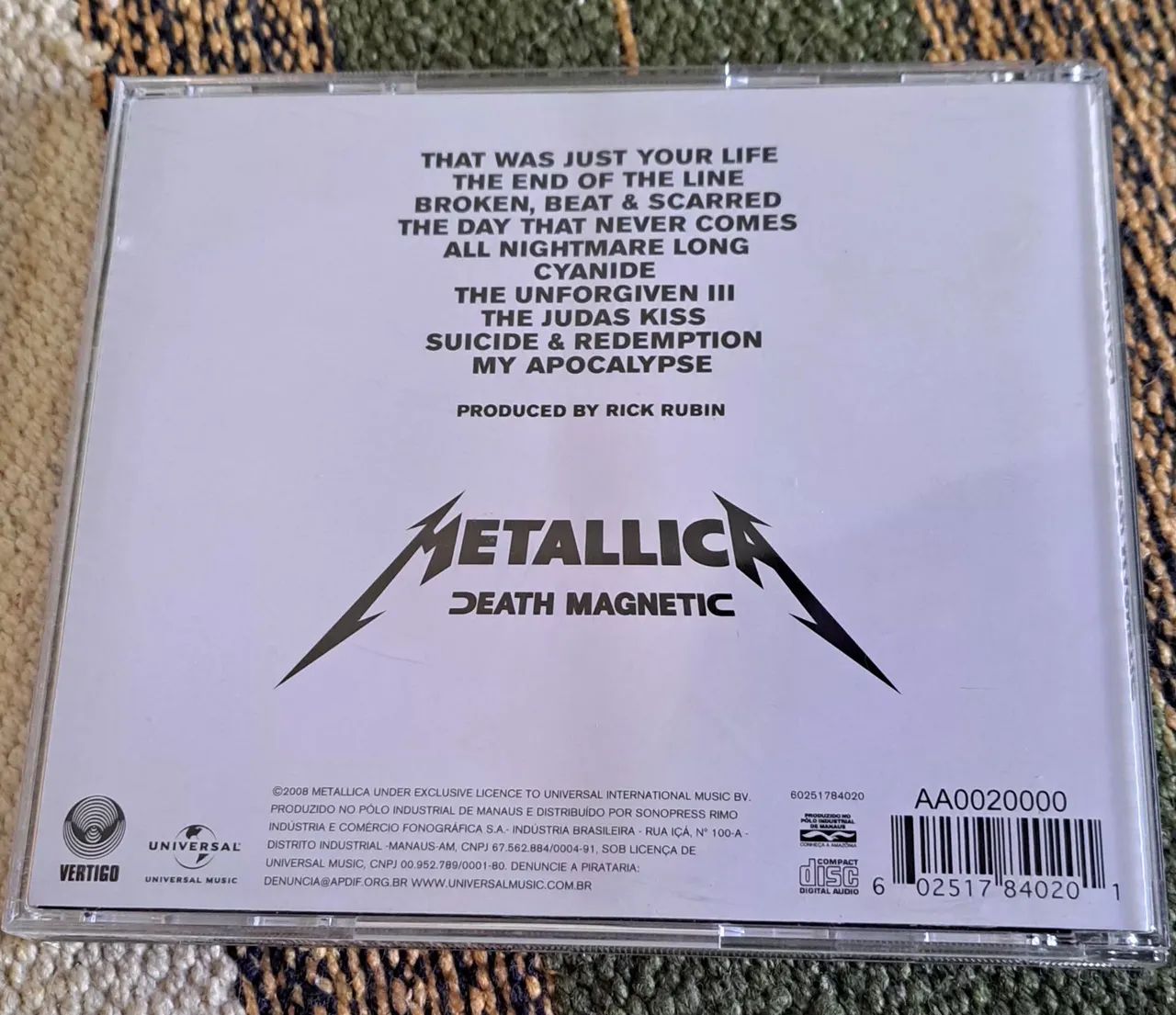 CD Metallica Death Magnetic - Foto 2