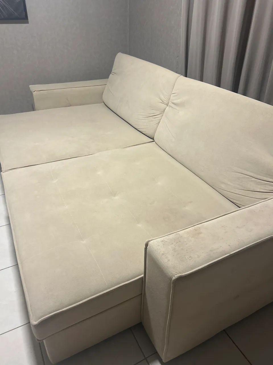 Sofá retrátil grande
