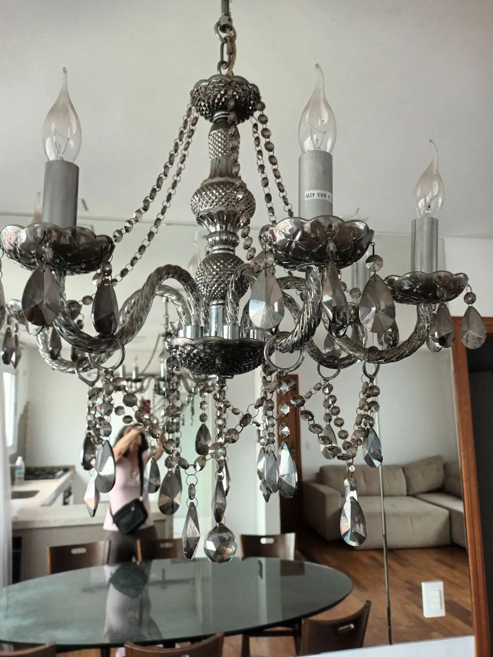 Lustre de cristal - Foto 2