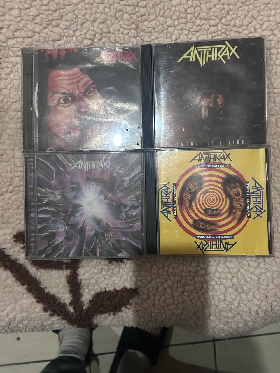 4 cds do Anthrax 