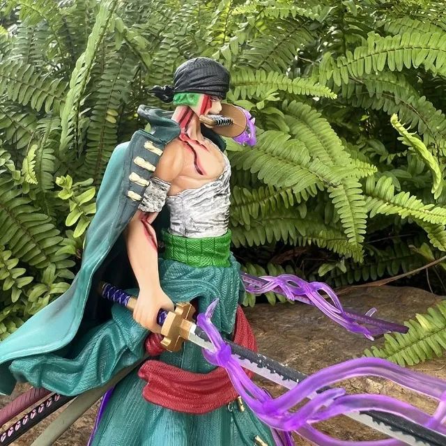 Action Figure Roronoa Zoro (One Piece®) 21 cm | Colecionável - Foto 4
