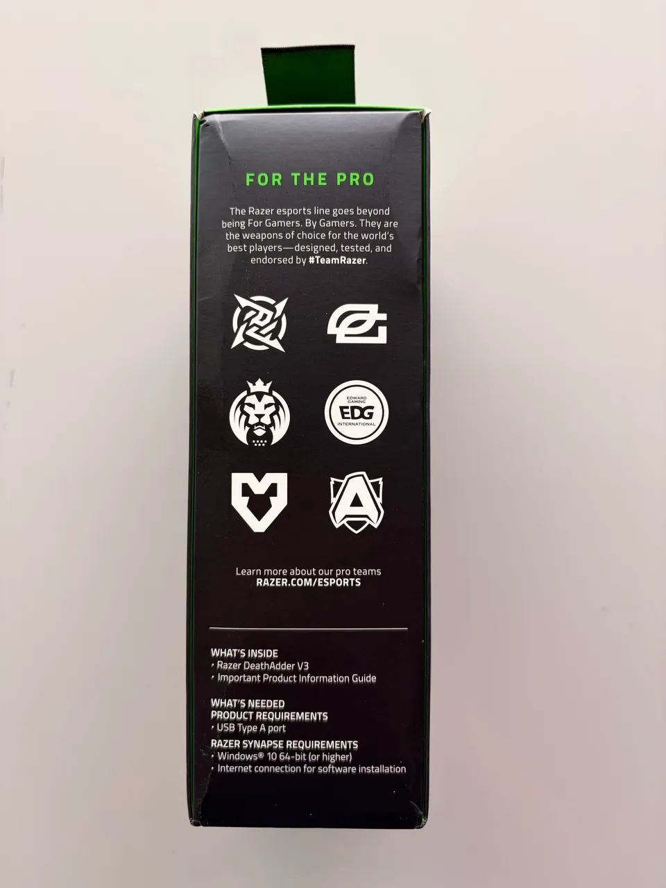 Razer Deathadder v3 com fio, na caixa - Foto 4