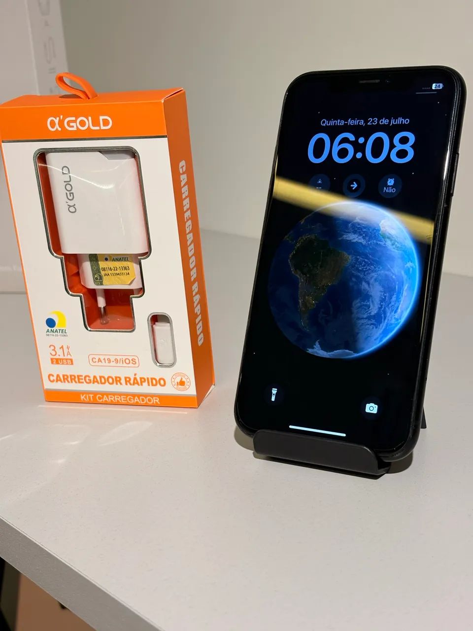 iPhone XR 64GB preto  - Foto 3