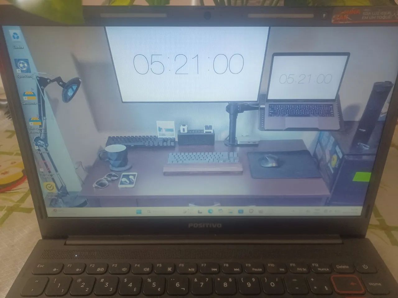 Notebook positivo tela de 14 polegadas , Bateria com duração de até 6 horas , 4GB de Ram ! - Foto 2