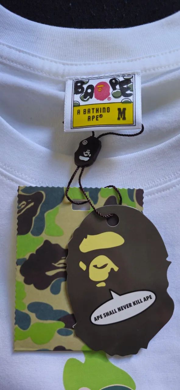 Camiseta Bape Yellow Cammo - Foto 5