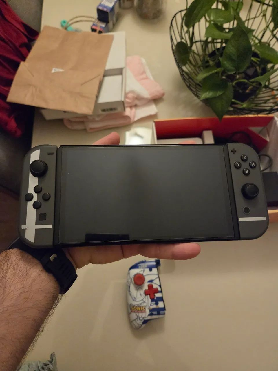 Nitendo switch oled desbloqueado 256 gb - Foto 2
