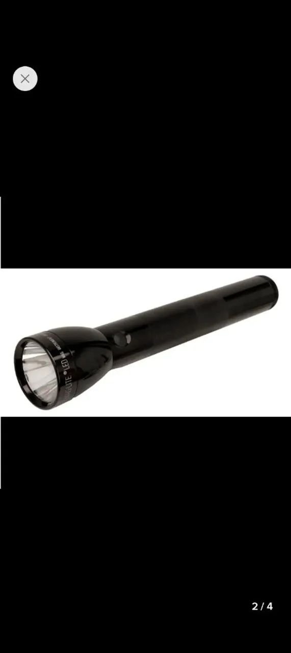 Lanterna maglithe led 3 pilhas em excelente estado.