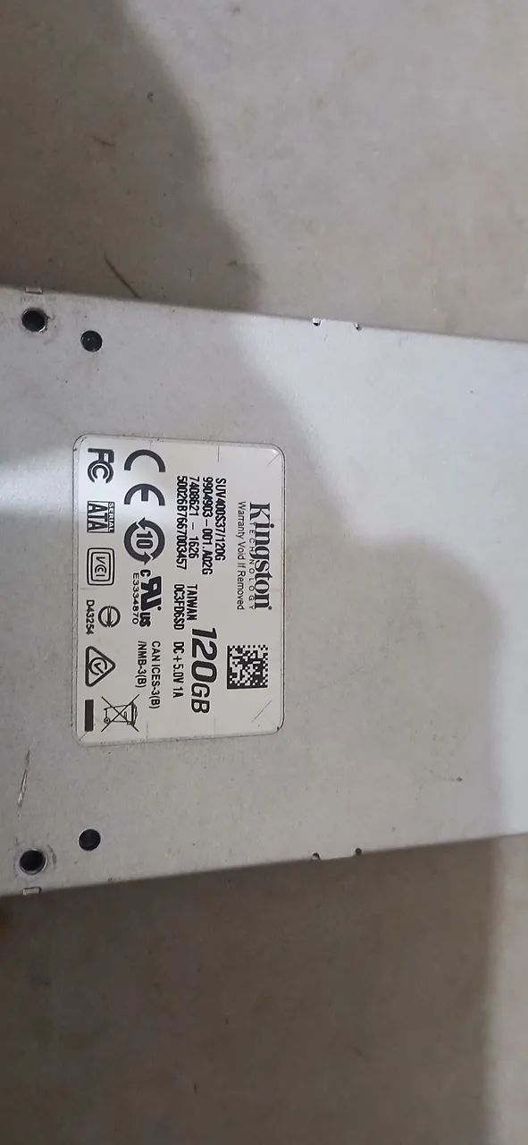 Ssd 120 gb funcionando - Foto 2