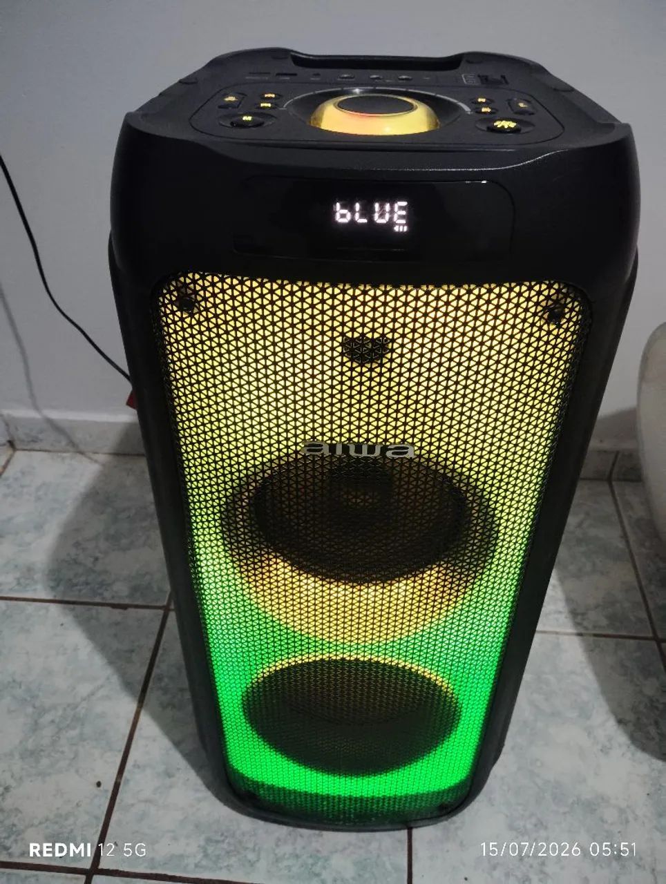 Som potente  partbox Aiwa som com qualidade  - Foto 3