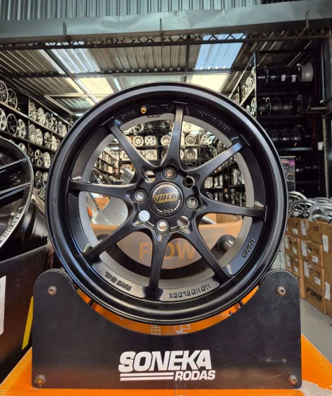 Jogo de rodas RAYS CE28 PLUS aro 15 - 4x100 - Peças para carros