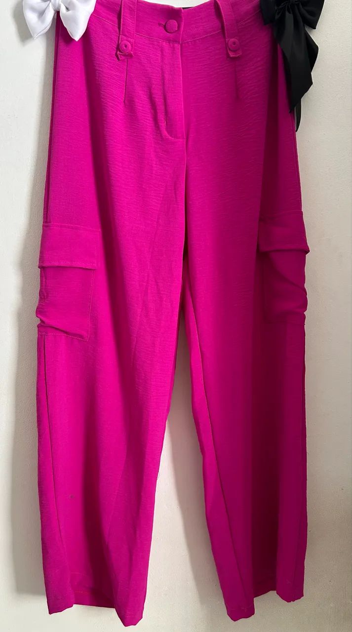 Calça social cargo
