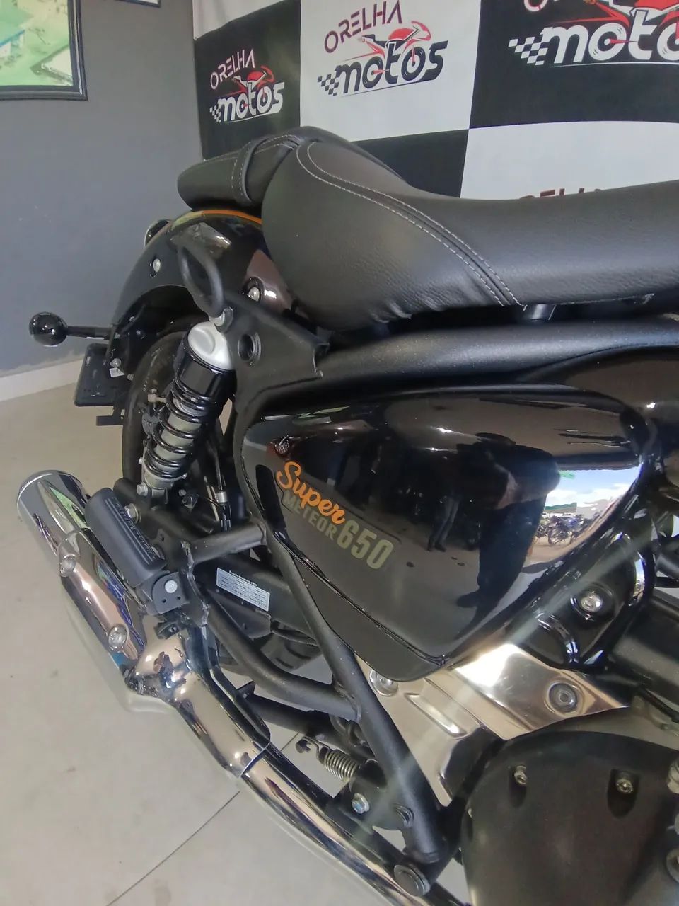 Royal enfield super meteor impecável igual a zero - Foto 4