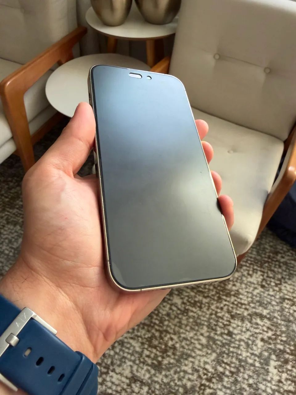 iPhone 14 1 TB Dourado | Impecável - Foto 4