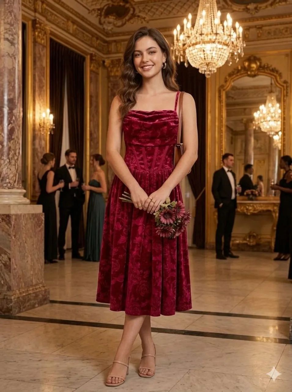Vestido de veludo  - Foto 5