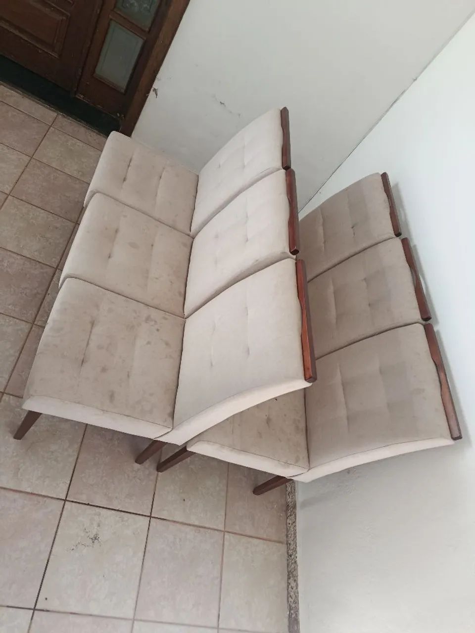 Jogo com 6 cadeiras de jantar - Foto 2