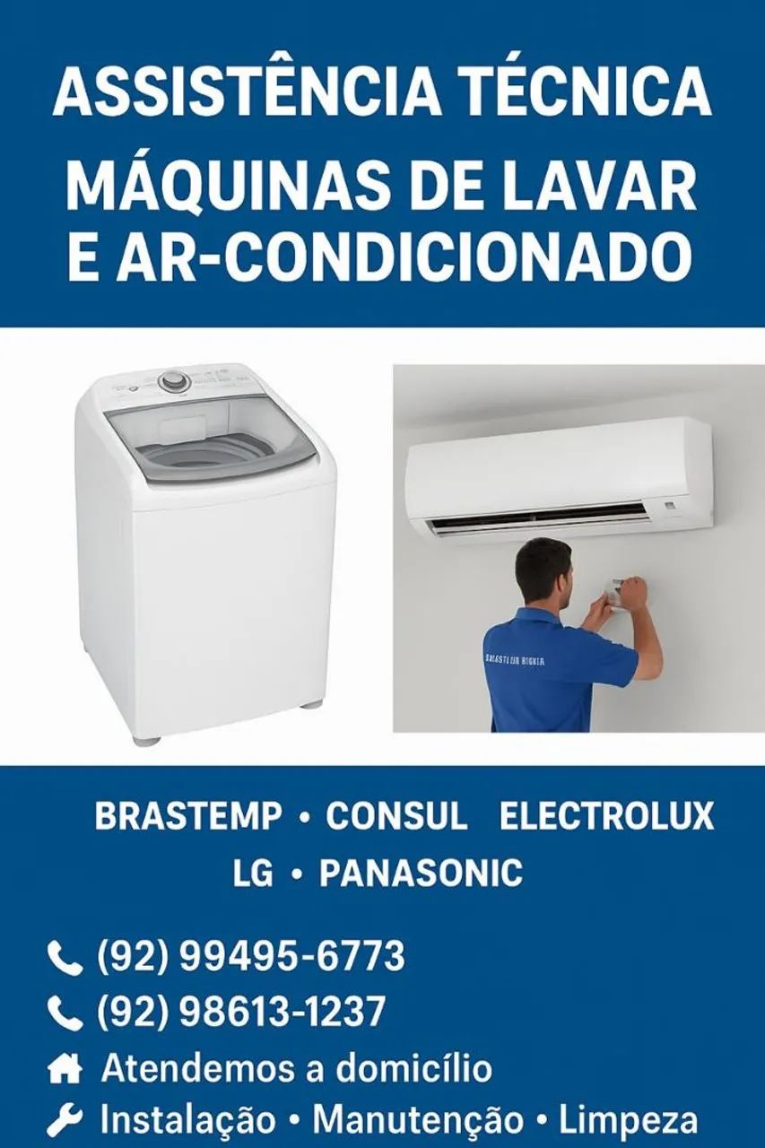 As assistência técnica de máquina de lavar
